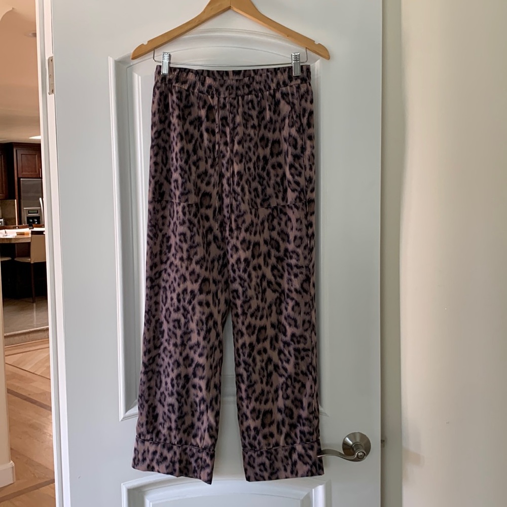 Joie Printed wide leg pants- Size XXS